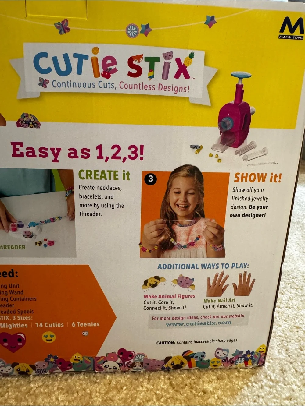 NWT - Cut & Create Station - Pink Craft Kit for Kids